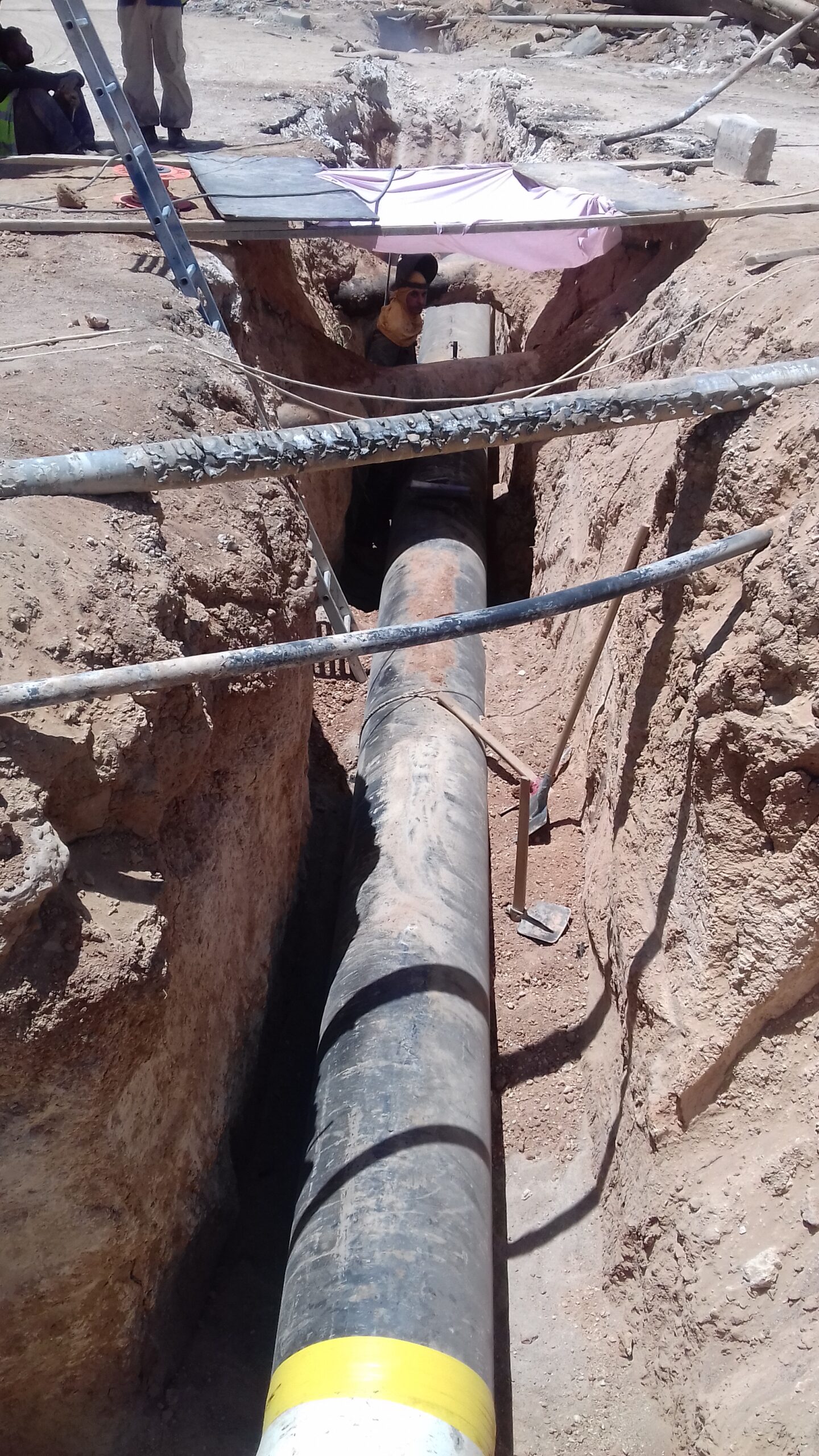 Water Transmission Pipeline from Khaw PS to Za'atry PS
